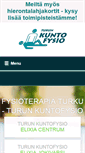 Mobile Screenshot of kuntofysio.fi